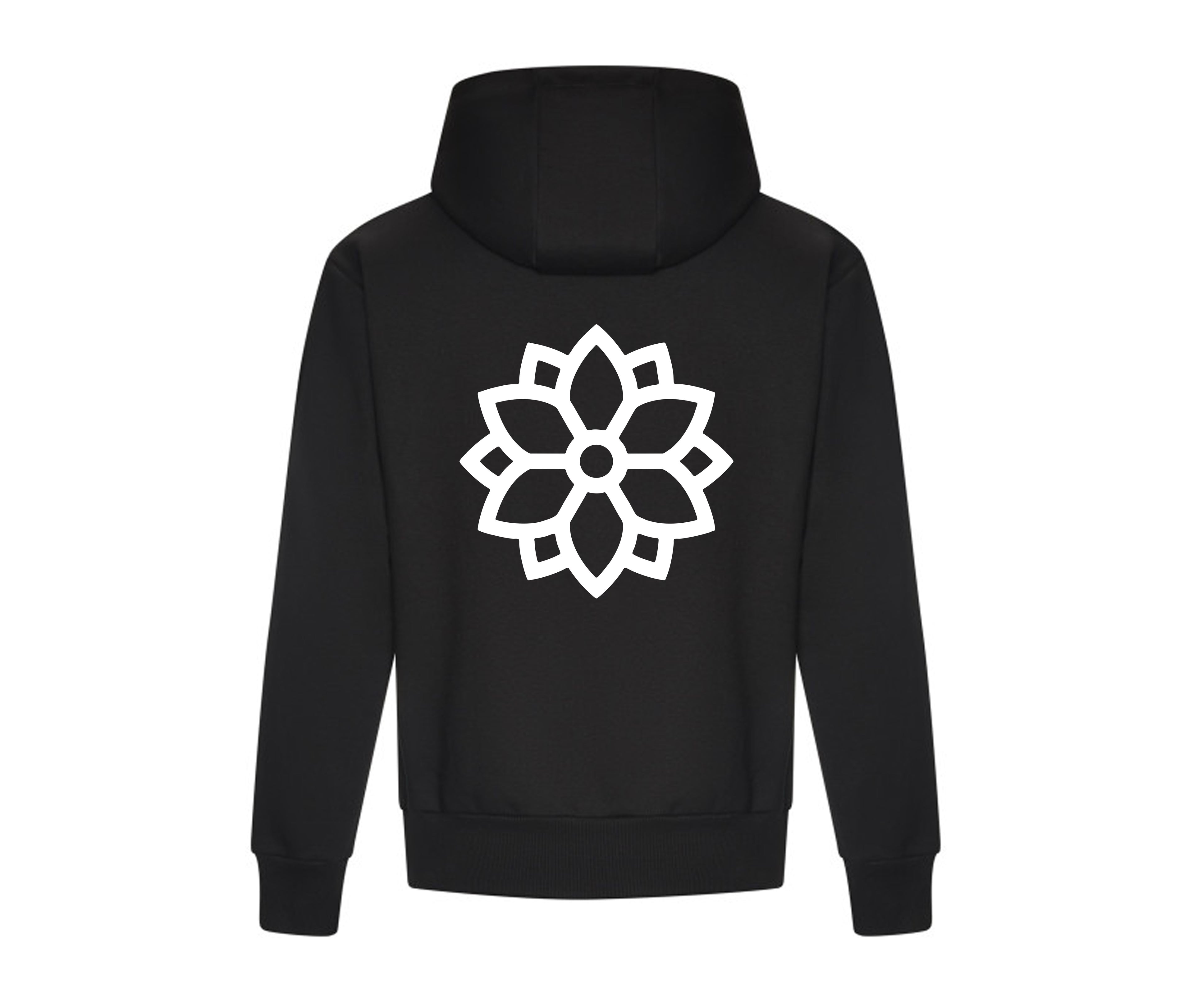 Sweat à capuche collection : ( la Fleur de Damas).